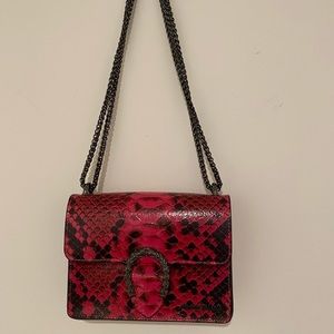 NWOT snakeskin purse